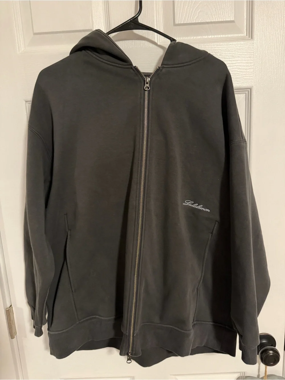 Lululemon Big cozy ultra zip up sweatshirt & big cozy ultra oversized wide leg S